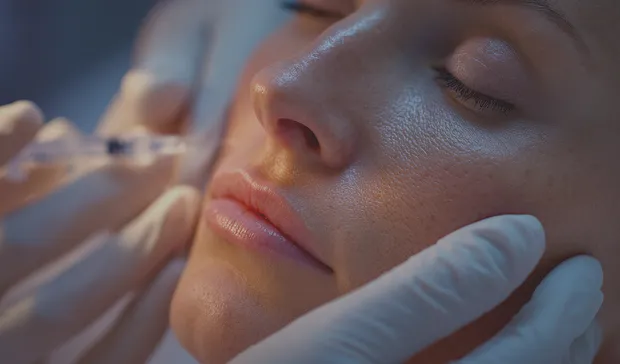 Aesthetic treatment procedure at BIANCA CLINIC