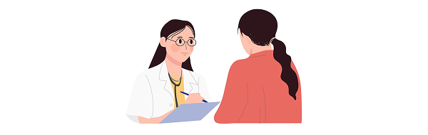 Treatment step: During consultation, we determine whether Alma Duo treatment is appropriate for you.