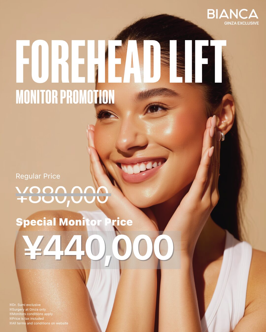 Forehead Lift Monitor Special Price. For a Smooth, Beautiful Forehead