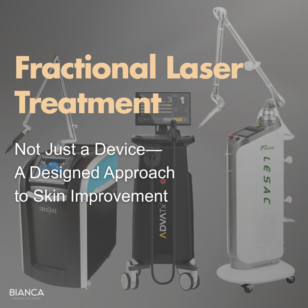 fractional laser｜Trust BIANCA in Tokyo, Japan for fractional laser tailored to your skin improvement. fractional laser BIANCA in Tokyo, Japan