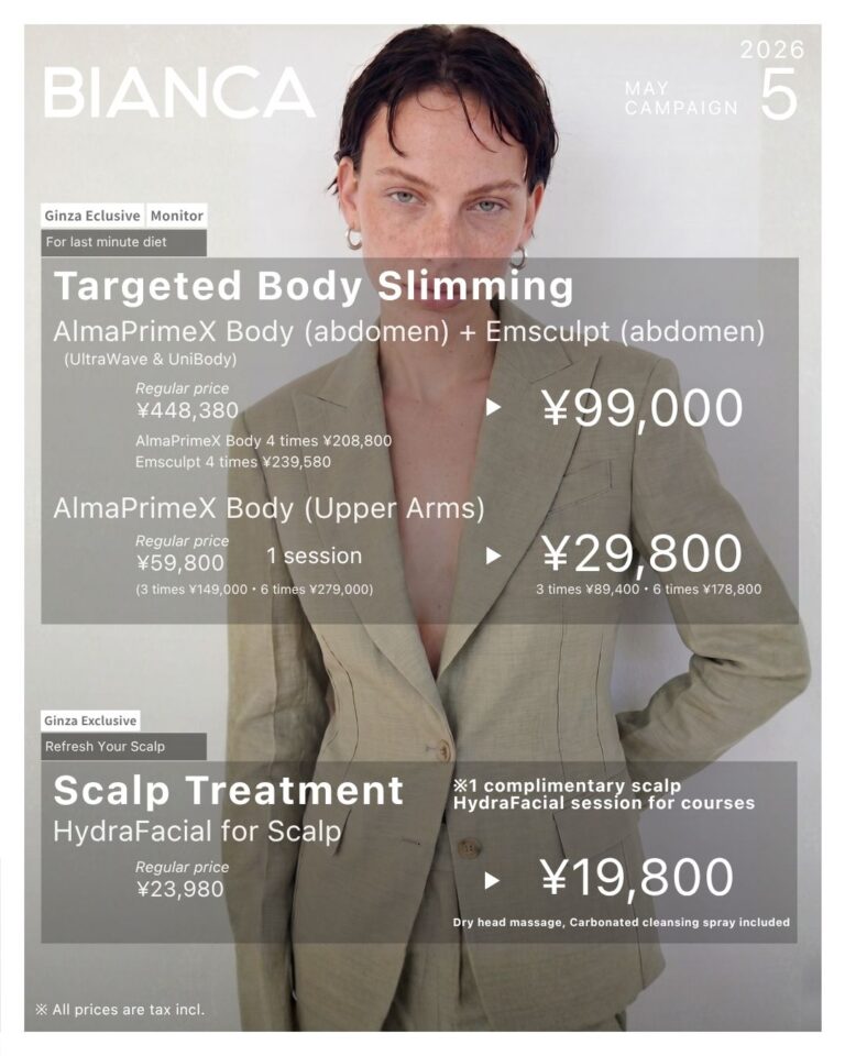 【May Exclusive】Scalp Treatment & Abdomen tightening